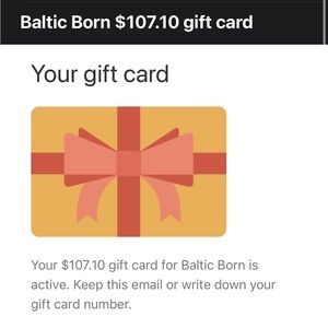 Baltic Born eGift Card